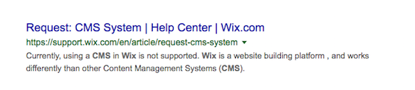 wix tartalomkezelő